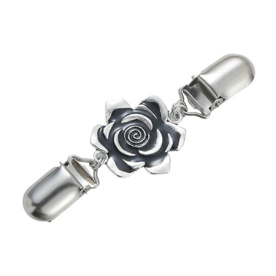 Pullover-Clip Leicht Rostbeständig Gürtel-Korsett Legierung Hemden Fixier-Clip Jacken Strickjacken Schals Zubehör