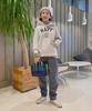 Damen Japanischer Retro Gestreift Langarm Rollkragen Fleece-Oberteil
