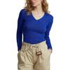 Polo Ralph Lauren V-Neck Slim Fit Long Sleeve Knit Sweater Women Sweater 211570011-106