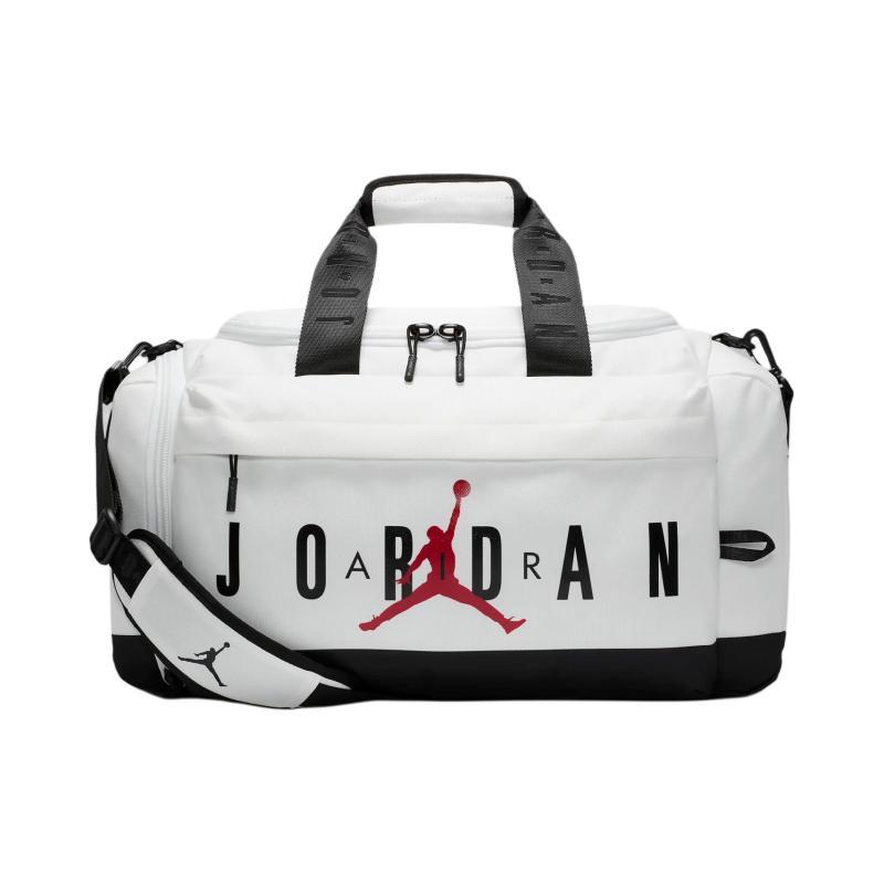 Jordan Polyester Handbag, Shoulder Bag, Crossbody Bag, Travel Bag Unisex White Jordan SM0920-001