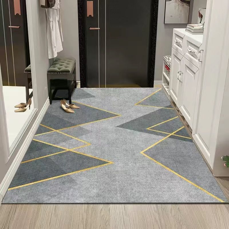 

Коврик для двери Современный противоскользящий ковер для прихожей и коридора Коврик для пола Водопоглощающий Коврик для ванной комнаты с защитой от грязи Декоративный ковер 60x90cm