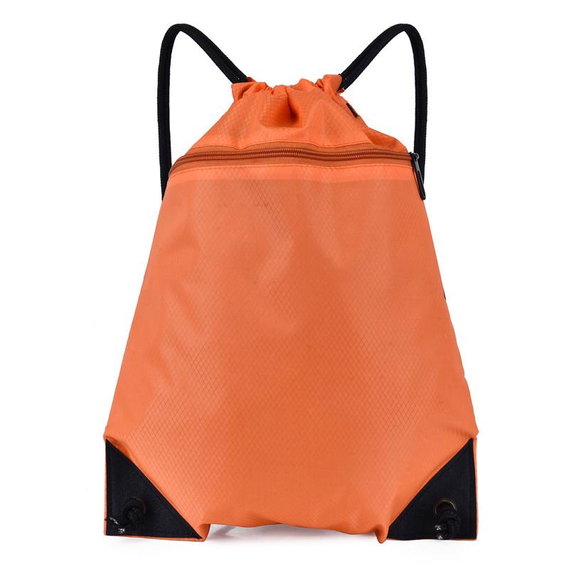 Unisex Oxford Waterproof Drawstring Backpack - Gym & Outdoor Use