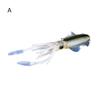 15CM/20G Fishing Soft Squid Lure Glow-in-the-Dark Colorful 3D Eyes Artificial Octopus Bait Sea