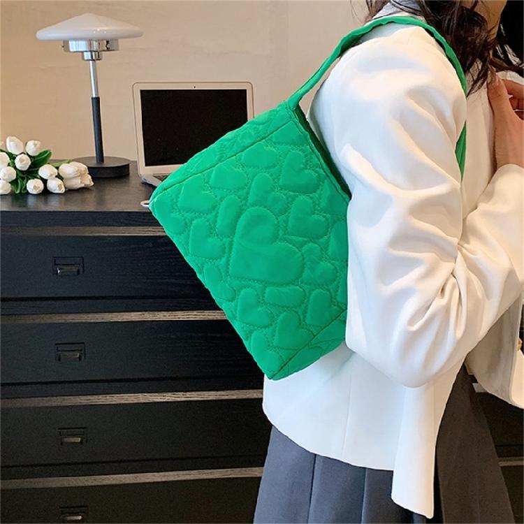 Fashionable Candy Color Underarm Bag Durable and Portable Handbag for Women