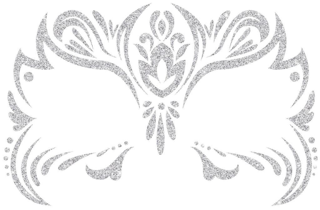 Glitterstickers Gezichtsversiering Fantasy