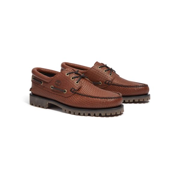 Timberland Otantik Seyahat Outdoor Rahat Çok Yönlü Tekne Ayakkabıları Erkek Ayakkabıları Kahverengi A2PDQEM4