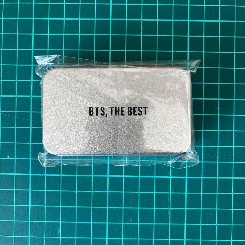 [USED] BTS official fan club bonus key pouch, purple tin case