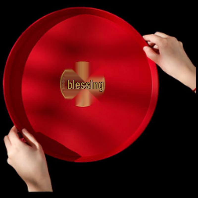 Shengbei Red Double Happiness Wedding Trays (Set of 3)