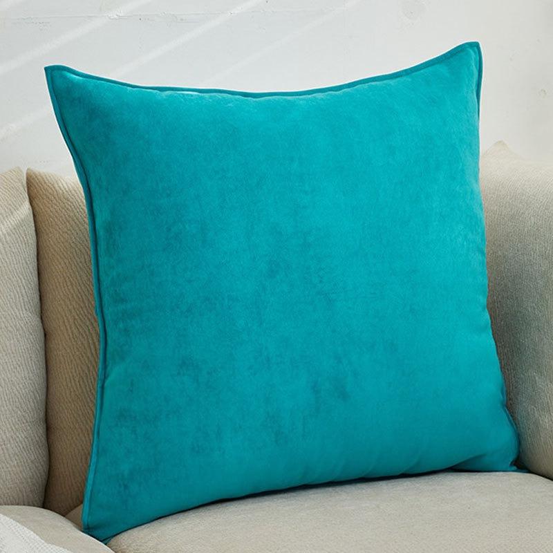45X45/60X60/80X80CM Cuscino Decorativo Grande Dimensioni Copricuscino Nordico Semplice Colorato Copricuscino Lombare Decorazione Casa Federa Decorativa