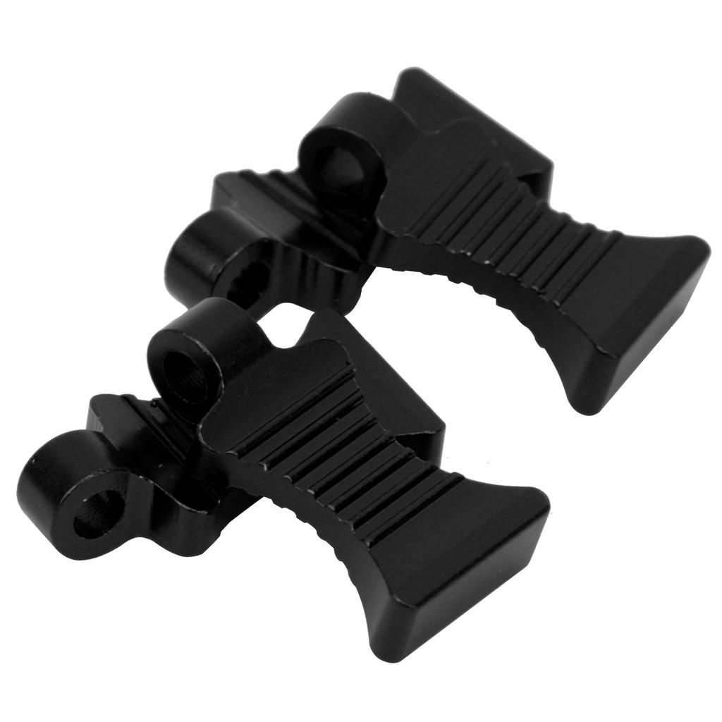 4pcs Aluminium Alloy RType Car Body Clips Pin with Fixing Bracket for 1Celsius10 RC Car(Blue )