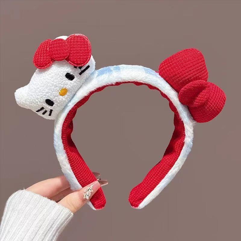 New Plush Cute Hepburn-Style Women s Hairband - Hot Korean Trend, Internet Celebrity Favorite