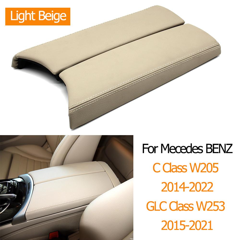 Car Center Front Floor Console Lid Armrest Box Cover For Mercedes Benz C GLC Class W205 X253 C200 C300 GLC300 2056808804
