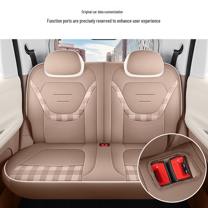 Wuling MINIEV 5th Gen Four-Door Perforated Leather All-Season Seat Covers