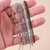 Exquisite Cubic Zirconia Bracelets for Women Silver Color Rhinestone Bracelet Chain Girls Party Holiday Jewelry Gifts