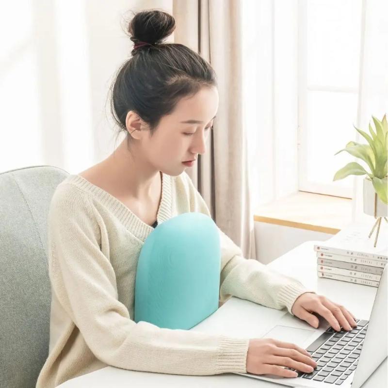 Ice Silk Cooling Pillow Eco-friendly Cool Touch Surface Soft Breathable Neck Support for Home Daily Sleep
