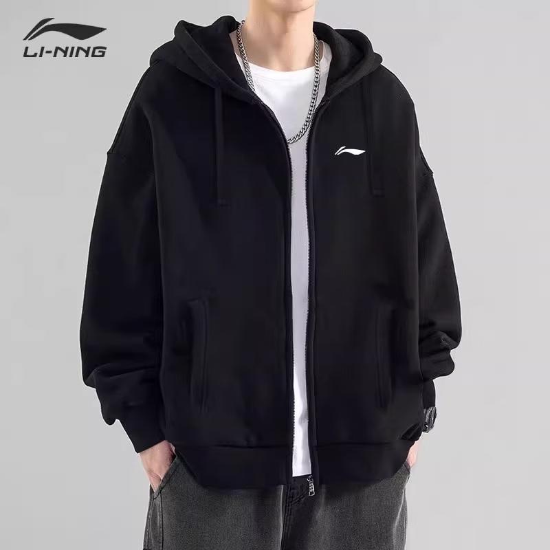 Li-Ning Men's Hooded Zip-Up Sweatshirt