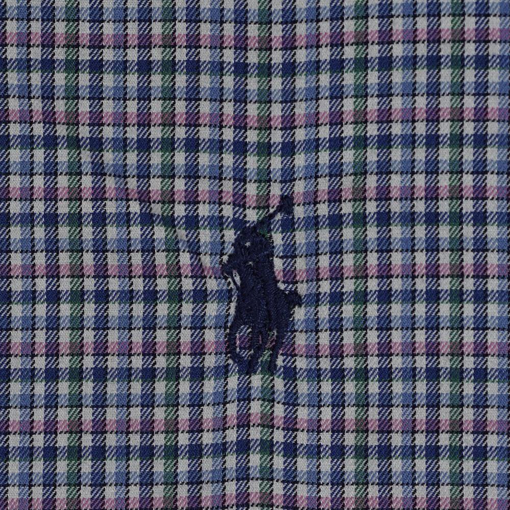 Polo Ralph Lauren SS26 Small Pony Logo Embroidered Casual Stretch Oxford Plaid Long Sleeve Shirt Classic Edition Men shirts 710767944-001