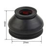 6x Turn To Rod Ball Head Dust Protection Rubber Cover Dust Cover Boot Set Black Ball Joint Boot Car Accessories