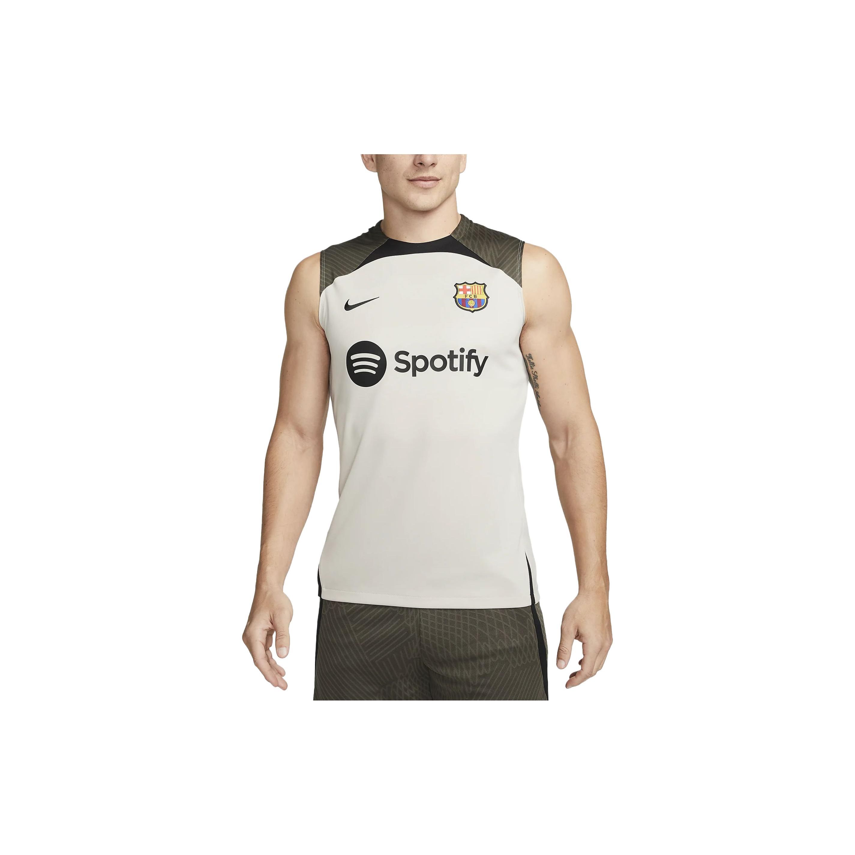 

Мужская майка Nike FC Barcelona Strike с вышитым логотипом Redwood FJ1545-222