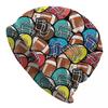 Custom American Football Rugby Skullies Beanies Caps For Unisex Women Unisex Street Winter Warm Knit Hat Adult Bonnet Hats