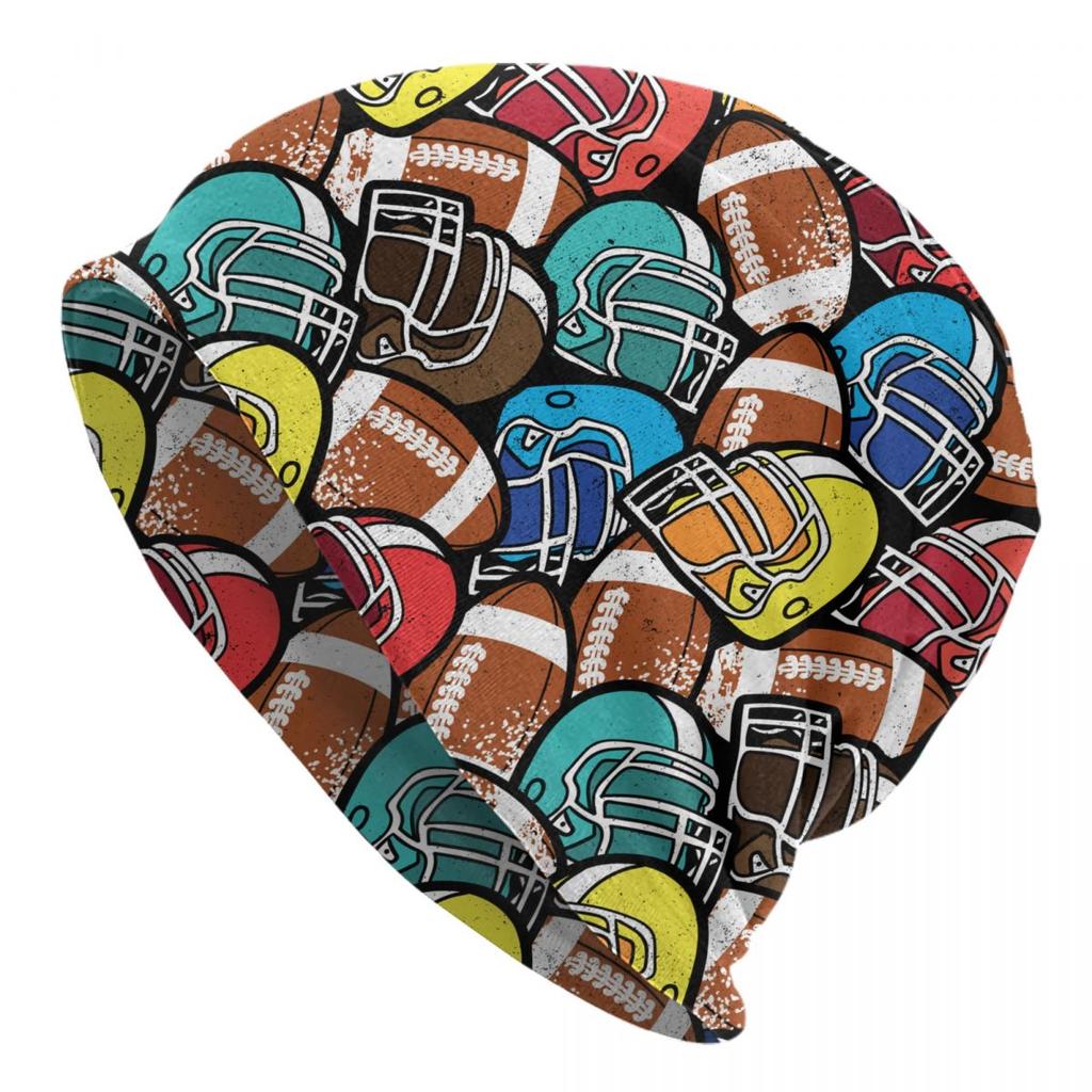 Custom Bingo Balls Pattern Bonnet Hats Fashion Knitted Hat For Unisex Women Autumn Winter Warm Skullies Beanies Caps