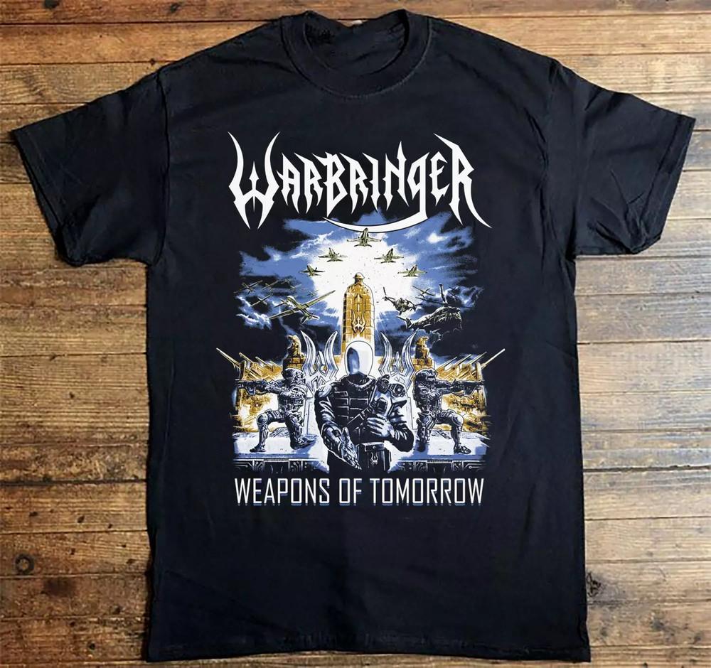WARBRINGER Band Weapons Of Tomorrow Black Cotton T Shirt Full Size S-5XL TT1169 Unisex T-Shirt XXXL