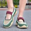 Women's Sandals Large Size Mother Breathable Flat-heeled Casual Shoes Summer Loafers