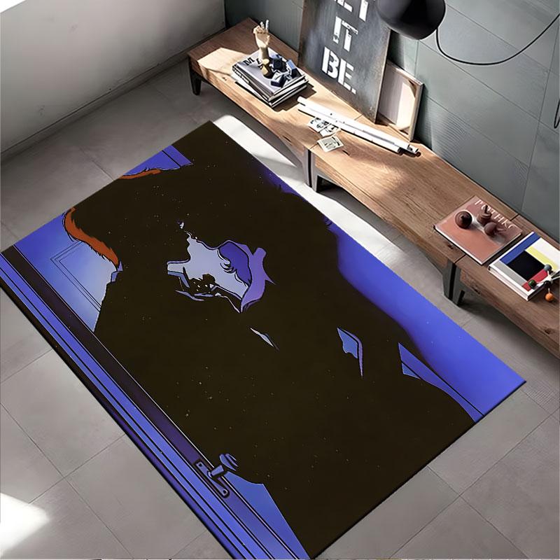 Silhouette Romance Art Carpet suitable as a non-slip mat for the living room or bedroom sofa