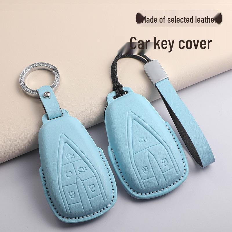 Changan CS75 Plus, CS55 Plus, Yidong, Oshan X5, Z6 Third-Gen Key Case - Black