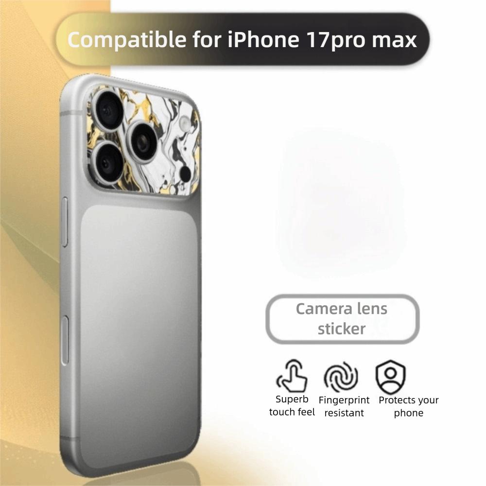 4PCS Matte Frosted Lens Protector Back Camera Protective Film for iP 17 Pro Max 17Pro Mobile Phone
