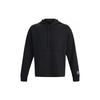 Under Armour Solid Color Hoodie With Drawstring Men Tops Black 1377173-001
