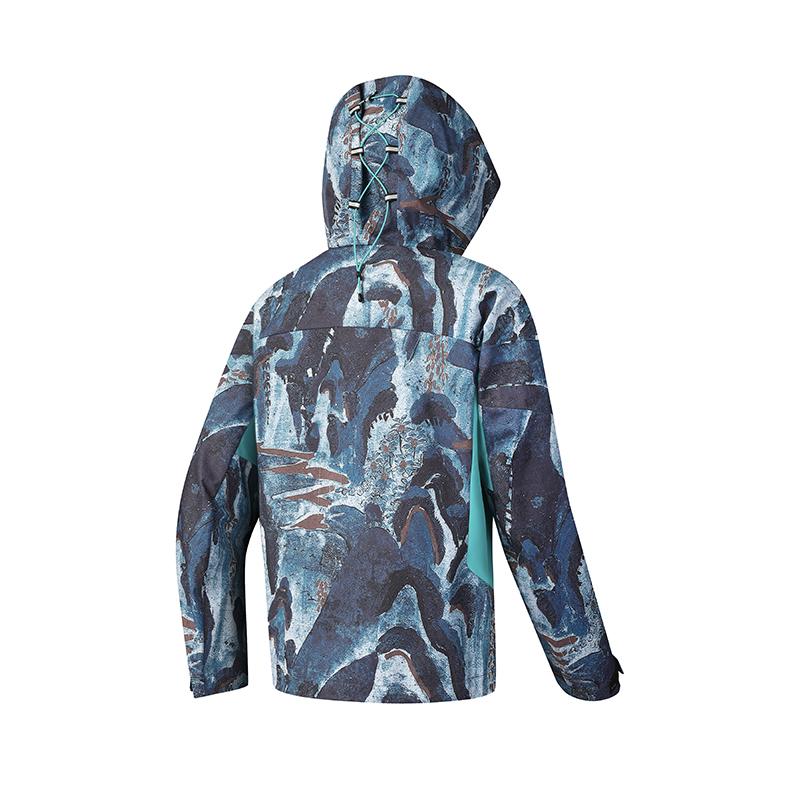 Fila X Dunhuang Museum Collaboration Comfortable Casual Woven Hooded Jacket Men Jackets A11M517714FZA