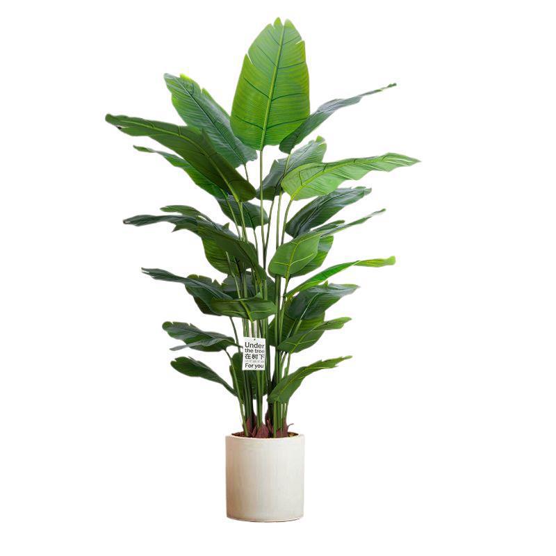 Bird of Paradise Indoor Artificial Floor Plant - Luxurious Bionic Greenery Decor for Living Room