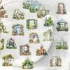 50Pcs Flower Field Cottage Cartoon Stickers Diy Scrapbooking Guitar Snowboard Motorcycle Luggage Pet Sticker