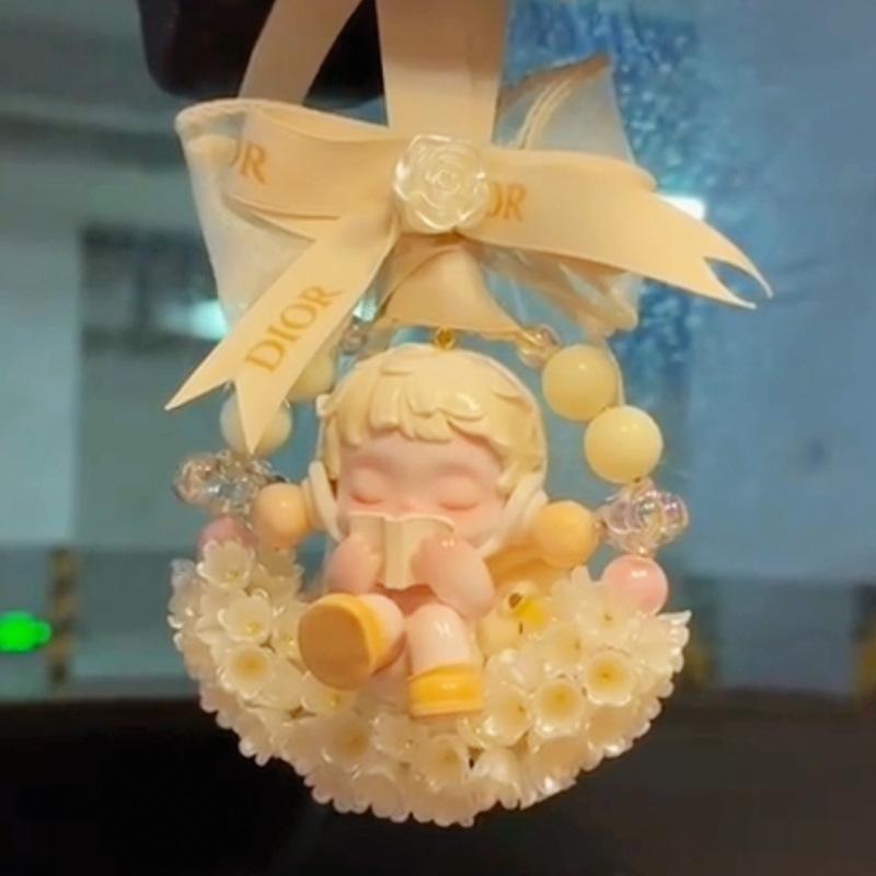 

Car Pendant Car Hanging Sp Temperature Series Car Interior Rearview Mirror Internet Celebrity Pendant Send Girlfriend Gift Hand