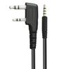 PTT Allowed K Headsets to 3.5mm Adapters Cord Walkies Talkies Sound Cable for External Speaker Use In Restaurants & Vehicles