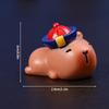 Capibara Statue Ornament Halloween Decoration Desk Accessorie Office Accessorie Capybara Accessorie Party Guests Gift
