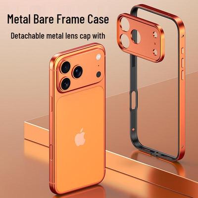 Aluminum Alloy Full Coverage Lens Frame for iPhone 17ProMax & 16Pro