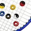 Tennis Racket Vibration Dampeners Silicone Anti-Vibration Tennis Shockproof Absorber Smile Face Shock Pad Accessories Random