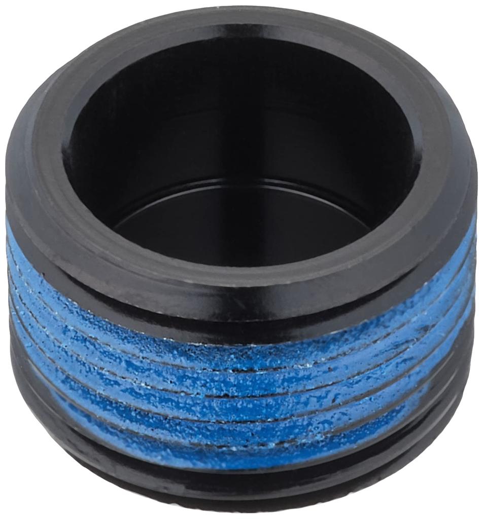 CRANK BROTHERS Pedal One Size End Caps Parts, Black,