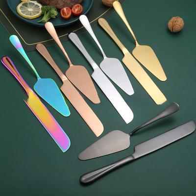 Tortenmesser- und Schaufelset aus Edelstahl für Hochzeiten, Bankette und Geburtstage