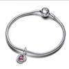 Pandora Pink Eternity Circle Dangle Charm 793125c10