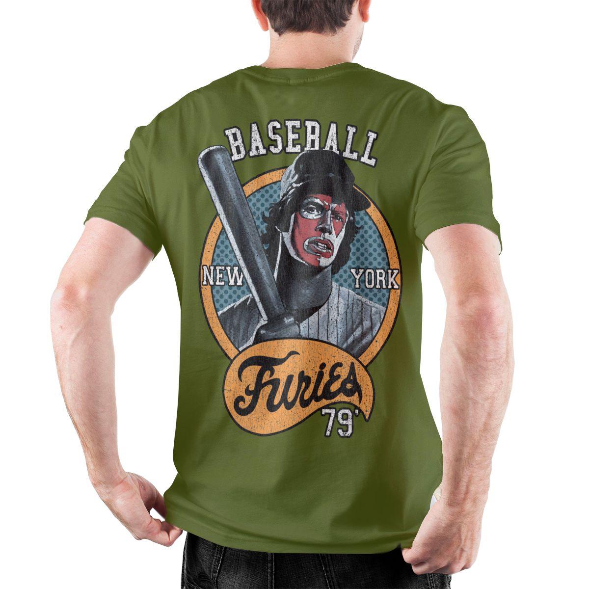 

Baseball Furies The Warriors T Shirt Men s Pure Cotton Leisure T-Shirt Round Neck Tees Short Sleeve Tops 4XL 5XL 4XL