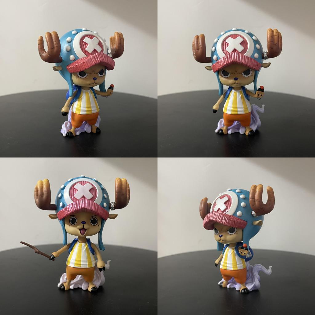 One Piece Chopper PVC-Figur mit Lächeln für Schreibtisch und Auto-Dekoration