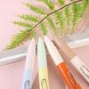 12Pcs Durable and Cute Gel Pen Black Ink Box Pen Tip Retractable 0.5mm Signature Pen Easy To Carry Portable Pen Student School Office Supplies