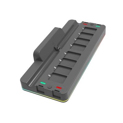 Gaming Dock for Switching  Charger Charge & Storage Connection Game Slots Features Storage Rack