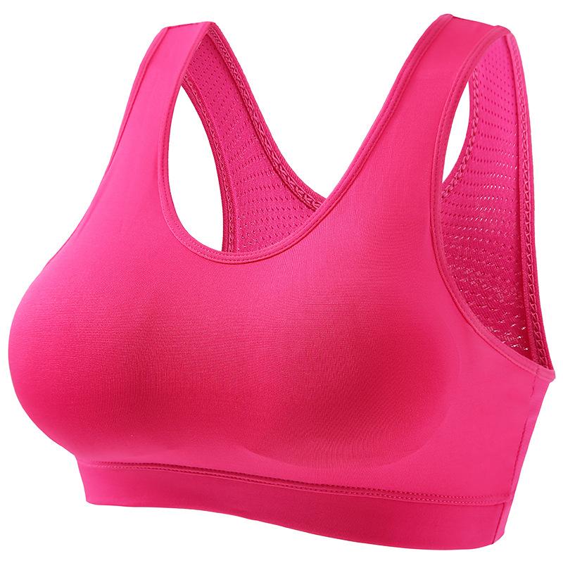 Schwarzer High Impact Racerback Sport-BH mit atmungsaktivem Mesh-Futter für Laufen, Fitnessstudio und Training
