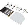 Sweeper Brush, Vacuum Cleaner Parts Replacement Accessories Kit for Yeedi Vac 2pro Robot Cleaner Main Side Brush Filter Kit