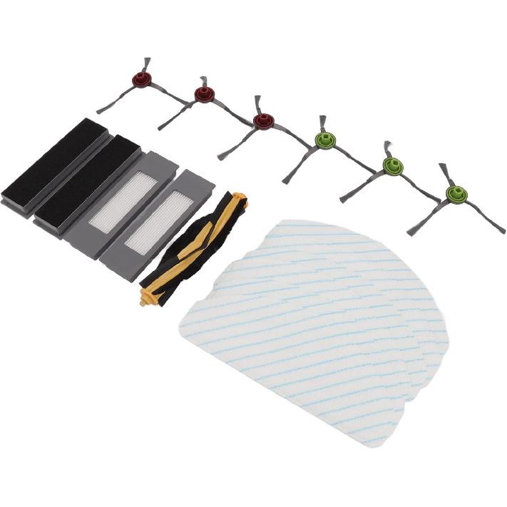 Sweeper Brush, Vacuum Cleaner Parts Replacement Accessories Kit for Yeedi Vac 2pro Robot Cleaner Main Side Brush Filter Kit