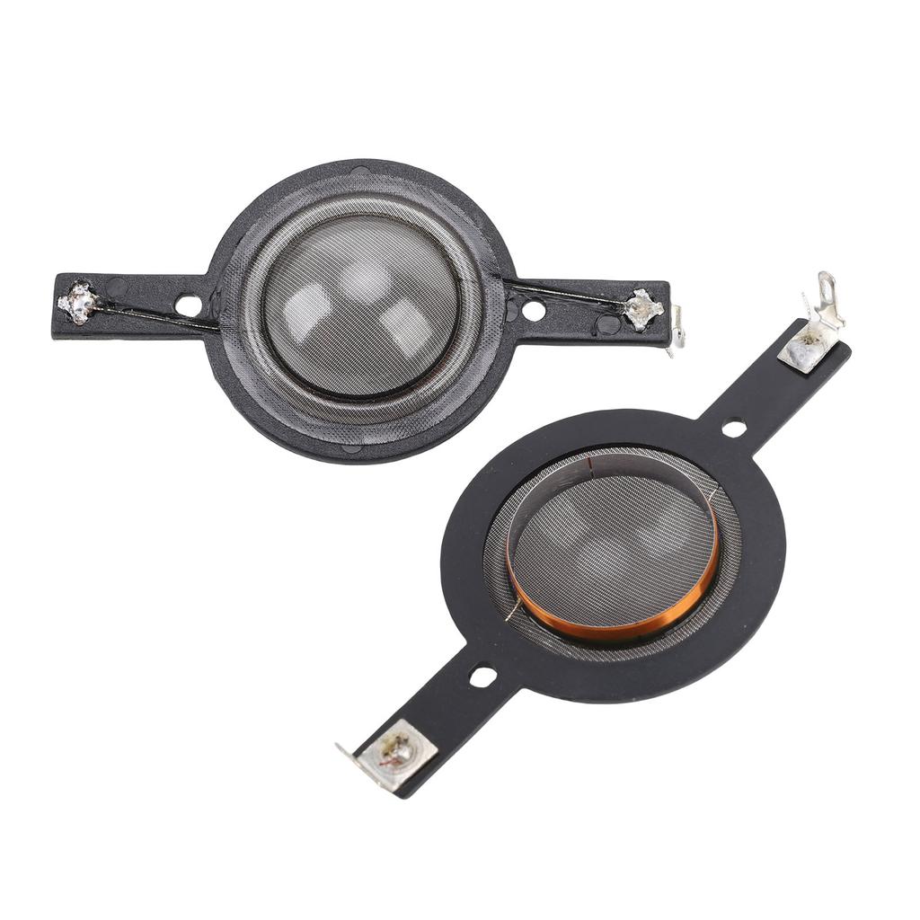 2Pcs 4in Speaker Membrane Silk 25.4mm DCR 5.4 Ohm  Tweeter Diaphragm for Speaker Upgrade Repair